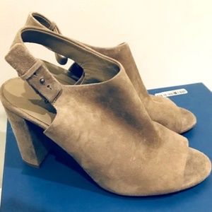 VINCE Suede Wedges 7.5
